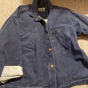 Oversized denim jacket- urban outfitters